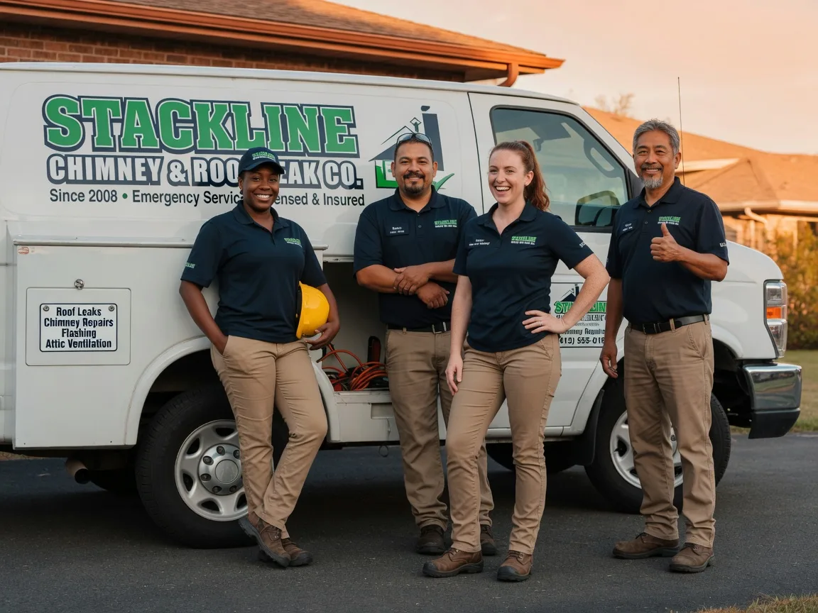 Chimney flashing repair company in Terrytown, NE